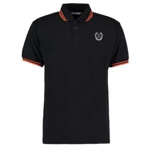 FetishPrint Polo Shirt with tipped colours  with BGS LOGO