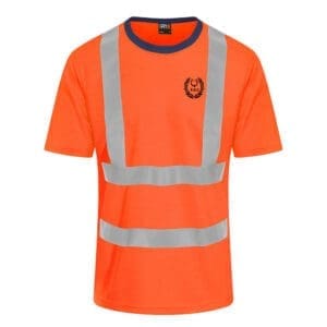 FETISHPRINT Hi VIS T SHIRT with BGS Logo