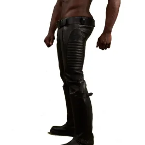 Mister B Leather Cruiser Jeans