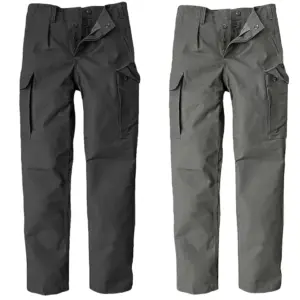 German Army Moleskin Bundeswehr Combat Cargo Cotton Pants Work Trousers